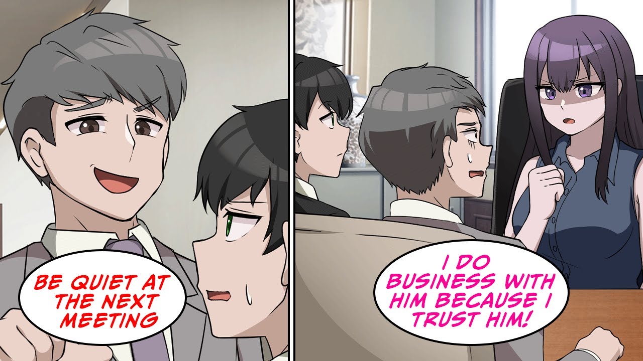 An elite newcomer who looks down on me asked to take charge of a meeting  [Manga Dub]