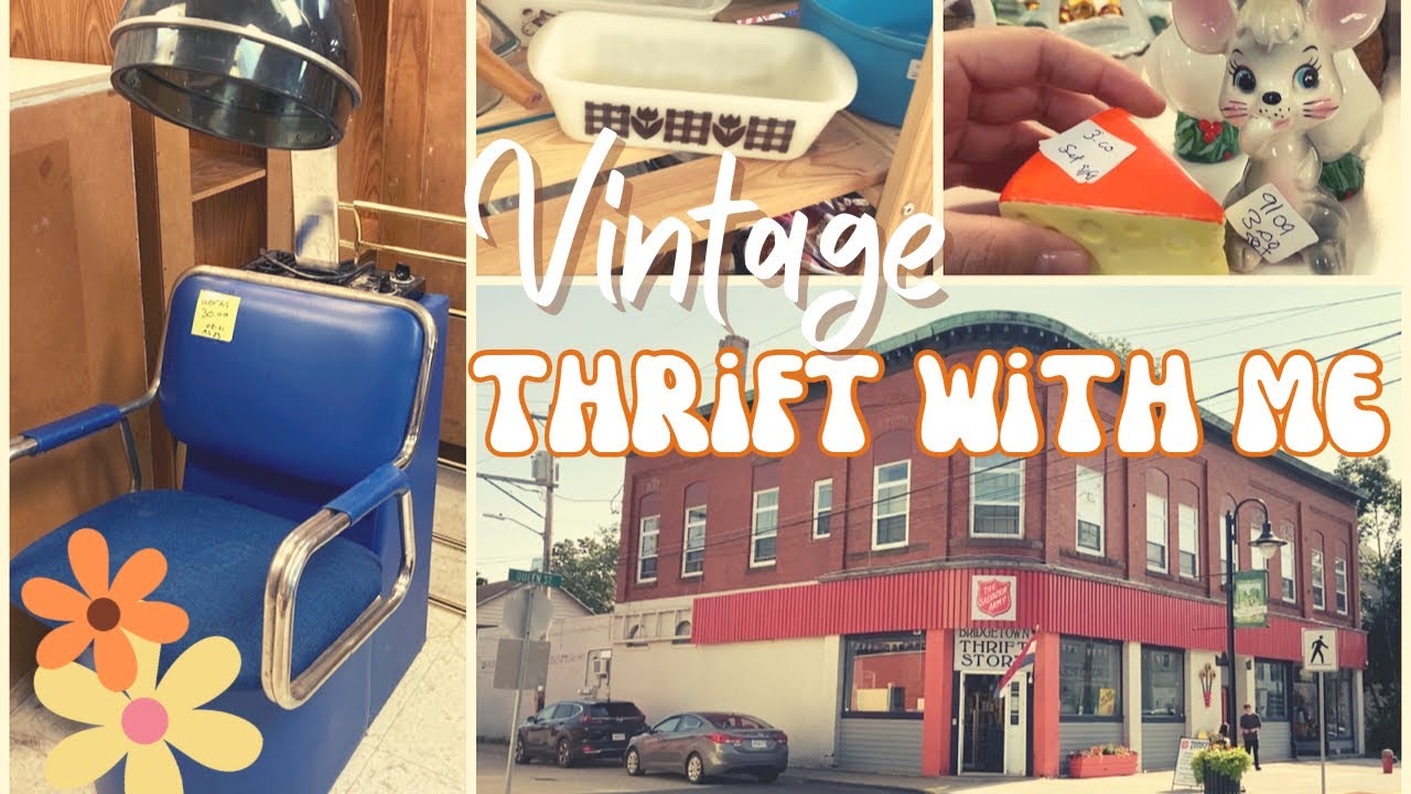 VINTAGE THRIFT WITH ME & THRIFT HAUL | SALVATION ARMY THRIFT STORE
