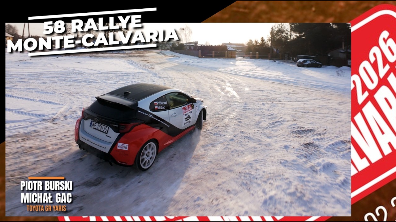 Burski/Gac - Toyota GR Yaris - 58 Rallye Monte-Calvaria 2026