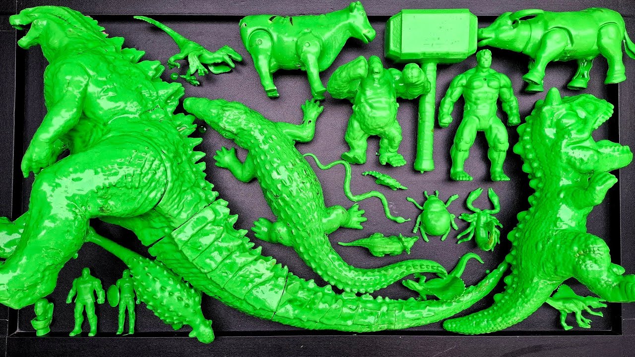 Dinosaurus Jurassic World Dominion:T-Rex/Brachiosaurus/Skibidi/Kingkong/Spiderman/Mosasaurus