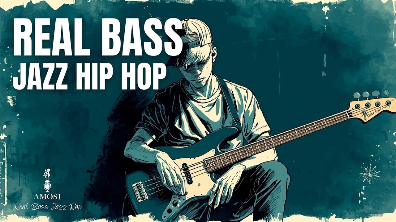 Real Bass Jazz Hip Hop - Calm Mind Flow | Late Work (30min)