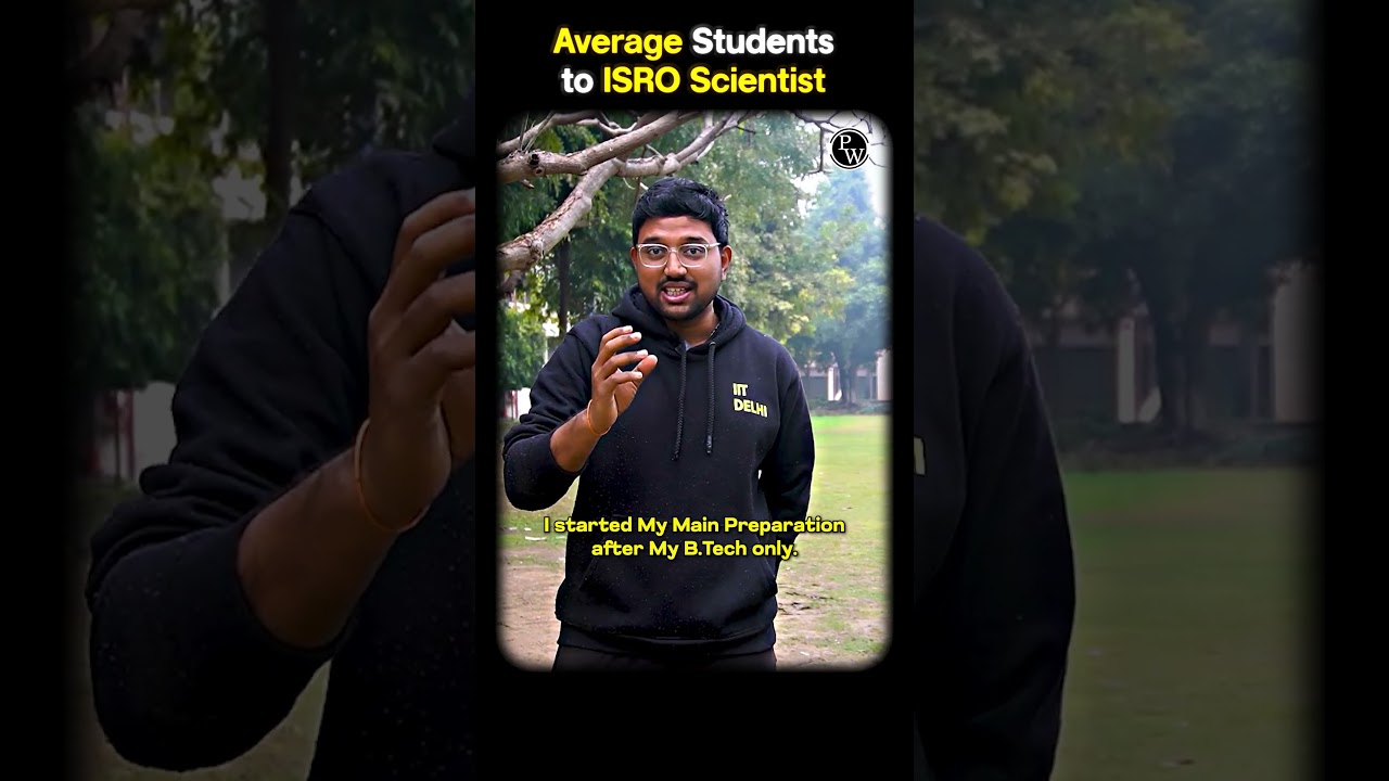 From Average Student to ISRO Scientist