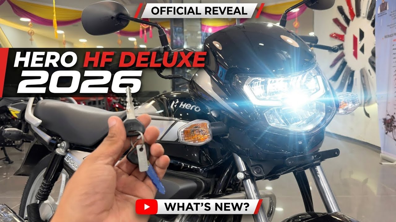 Best Motorcycle Under ₹70,000: Hero HF Deluxe Self + Kick 2026 - Mileage & on road price ? 