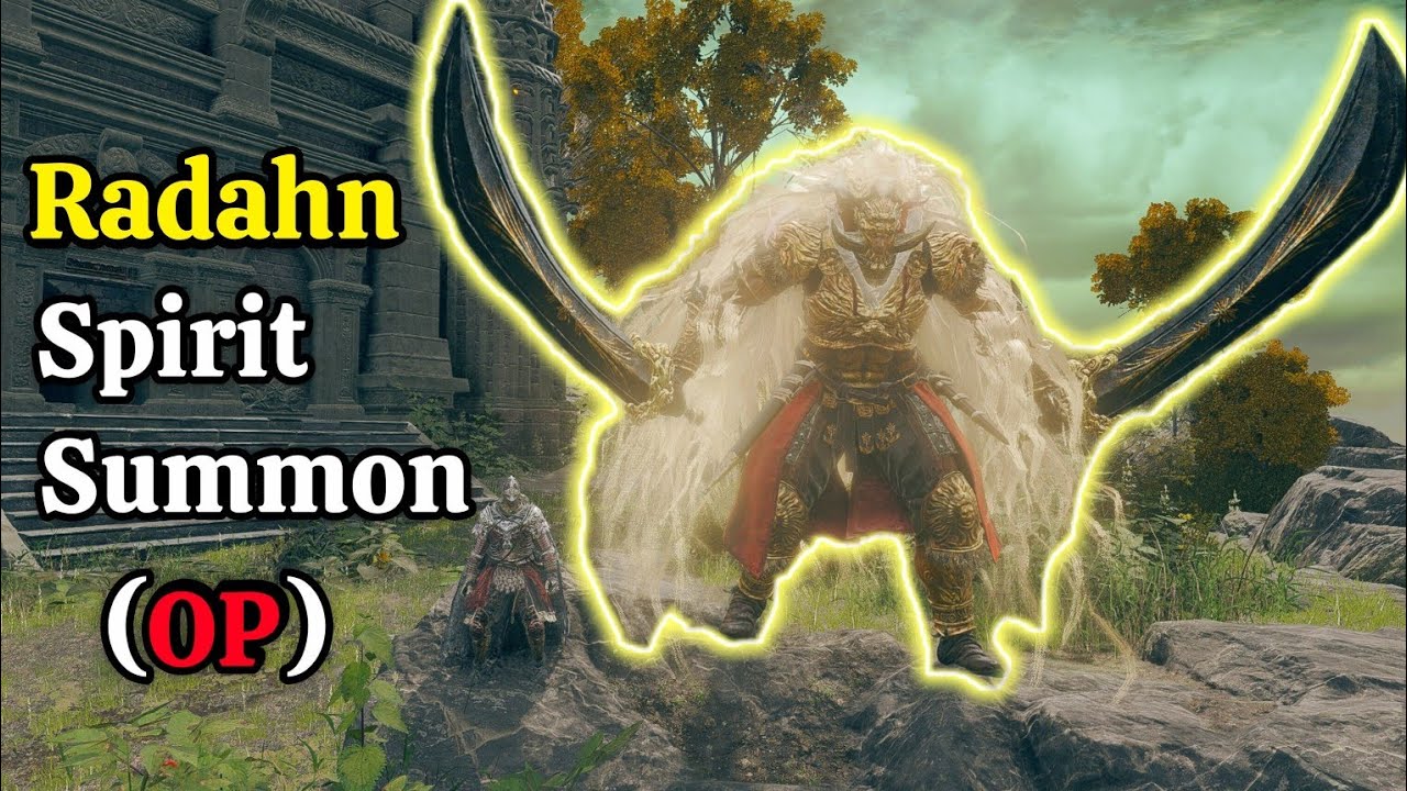 How Overpowered is Consort Radahn as spirit Summon +10 ? Elden Ring (Modded)