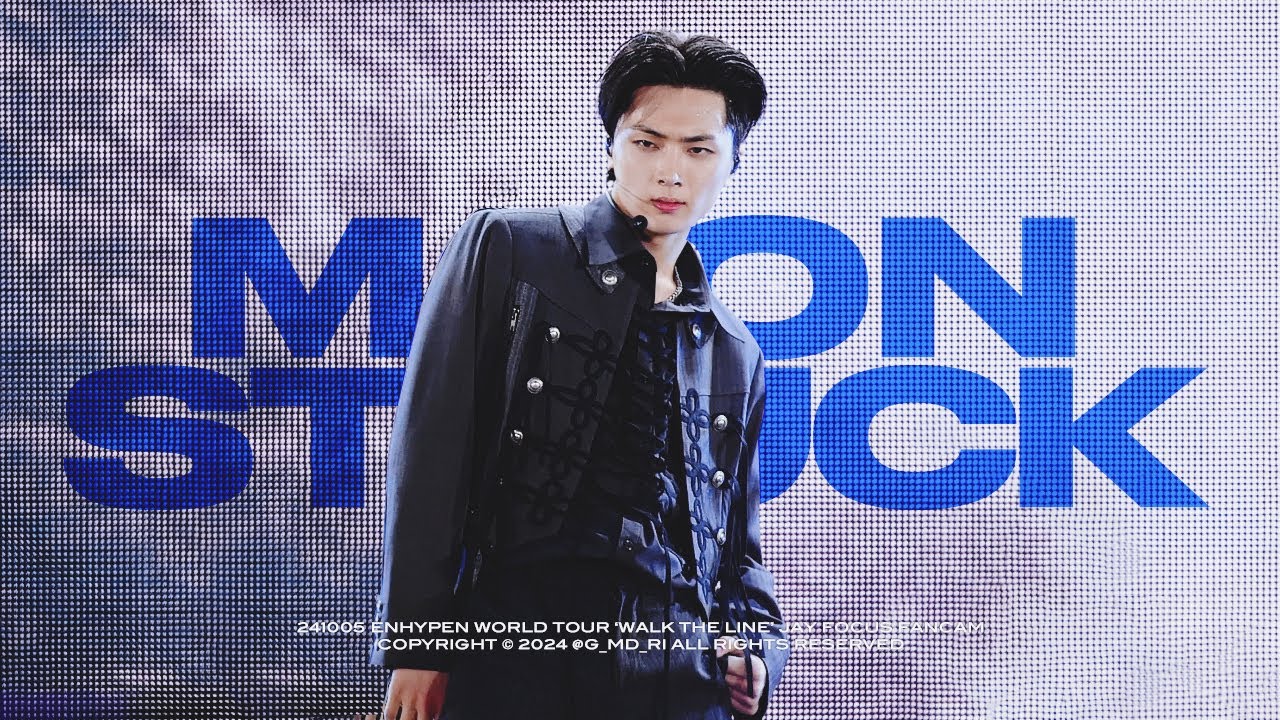 [4K] 241005 'Moonstruck'📍WALK THE LINE TOUR IN GOYANG | 엔하이픈 제이 직캠 ENHYPEN Jay FanCam