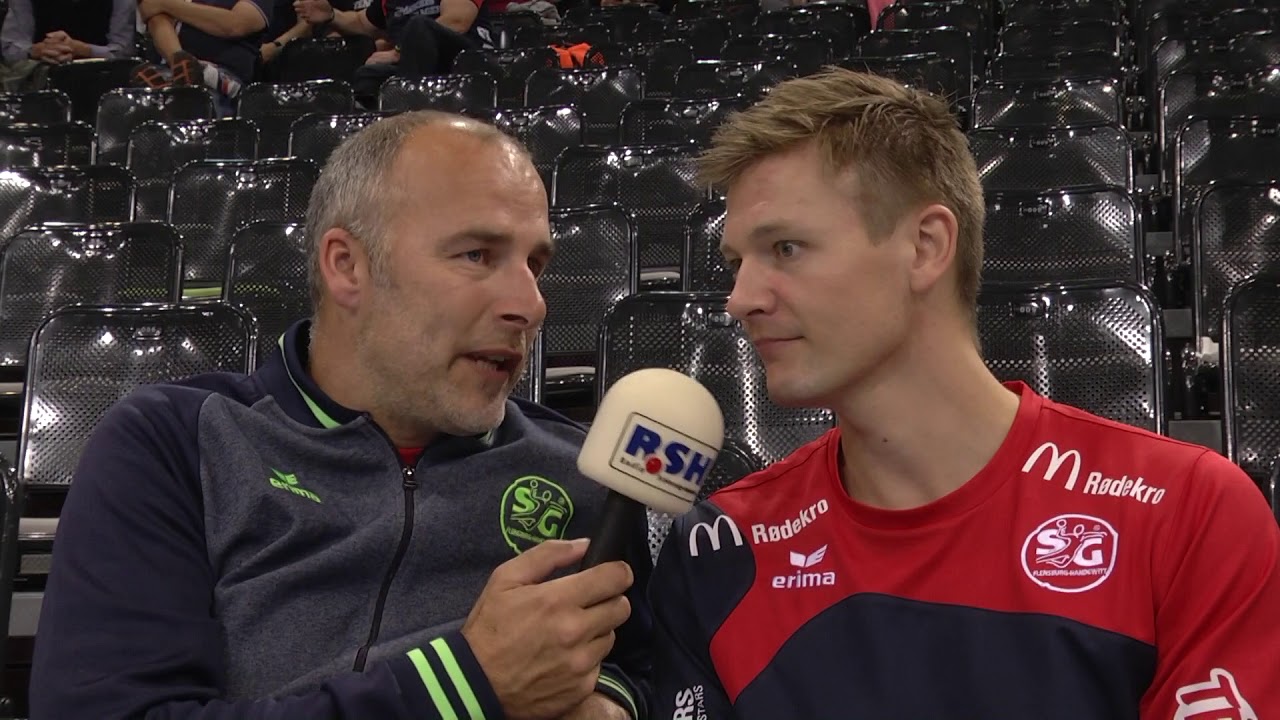 Interview nach dem Heimsieg über HC Erlangen mit Lasse Svan