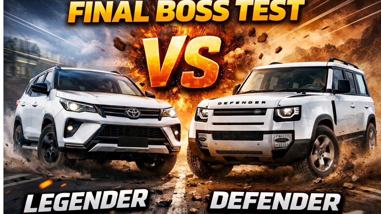BeamNG.drive | DEFENDER vs FORTUNER – FINAL BOSS TEST 💀