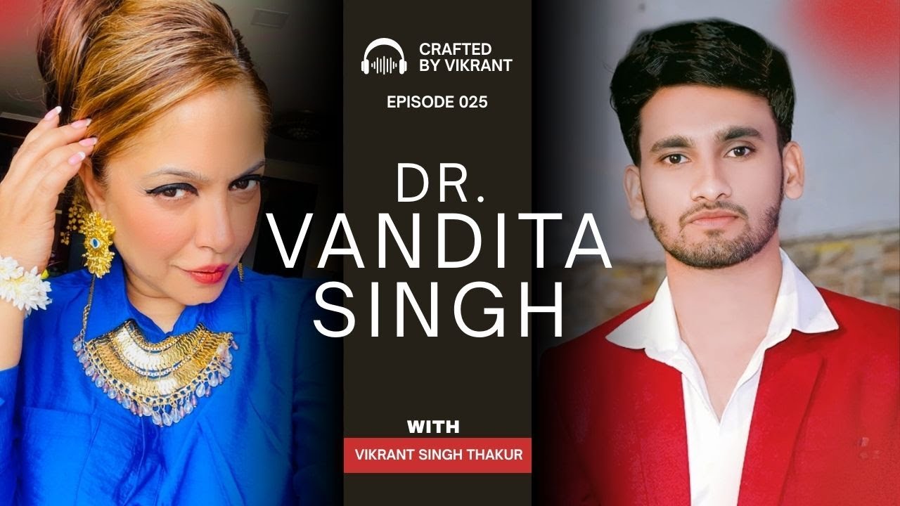 Exclusive Interview with Dr. Vandita Singh, PhD |Debut Author of UNBROKEN |Crafted by Vikrant Singh