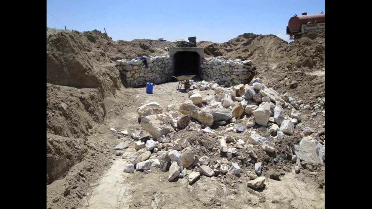 Bagram Air Field Afghanistan. Signs of WAR 2