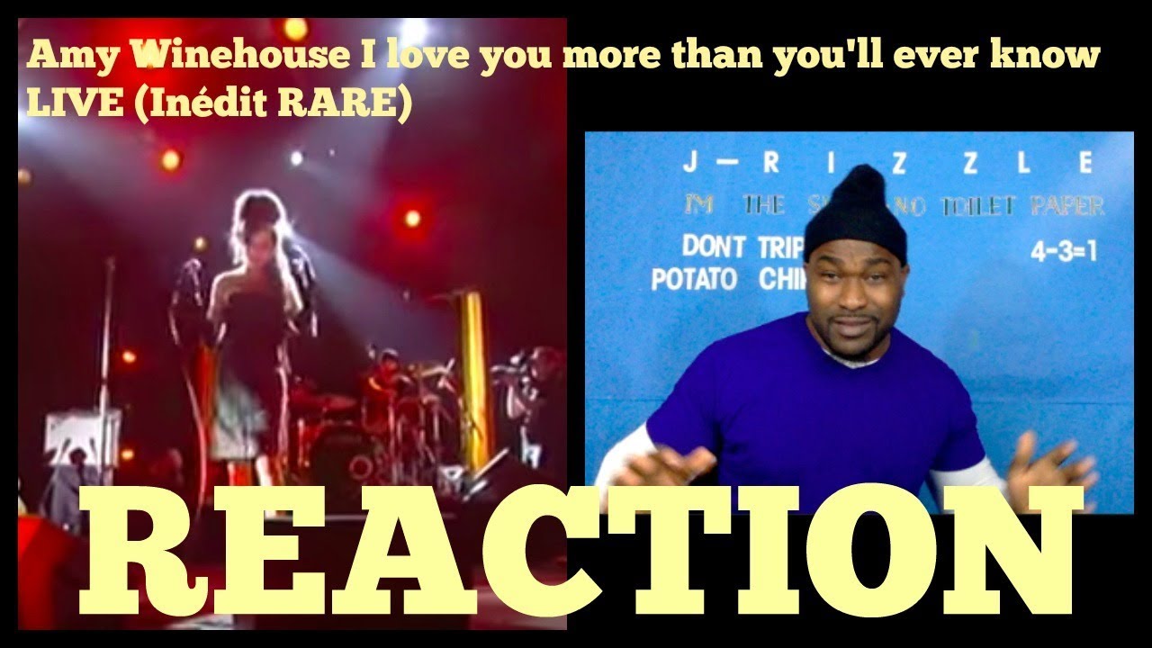 Amy Winehouse I love you more than you'll ever know LIVE (Inédit RARE)
-REACTION