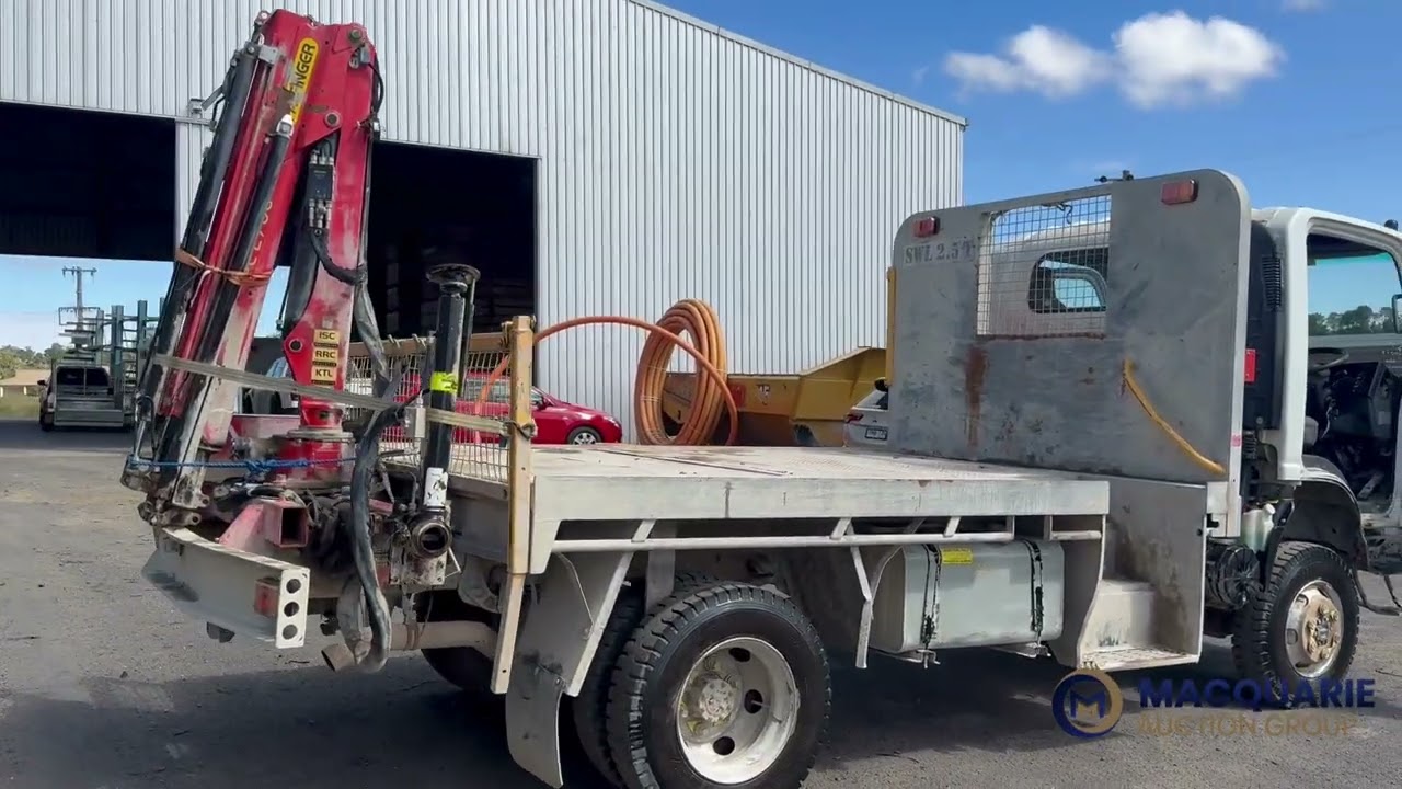 Lot 626 - 2019 ISUZU NPS 75 - 155 CRANE TRUCK (2440.03)