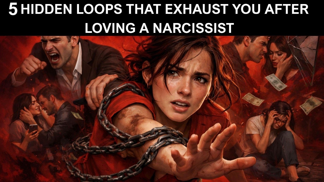 Why You Feel Exhausted After Loving a Narcissist: The 5 Loops That Break You | Carl Jung Shadow