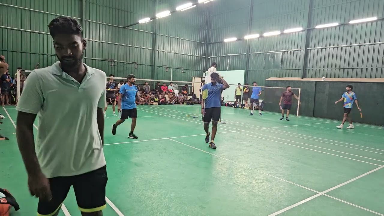 Badminton Doubles Finals | Christopher and dhileepan vs Mani and PT karthi
