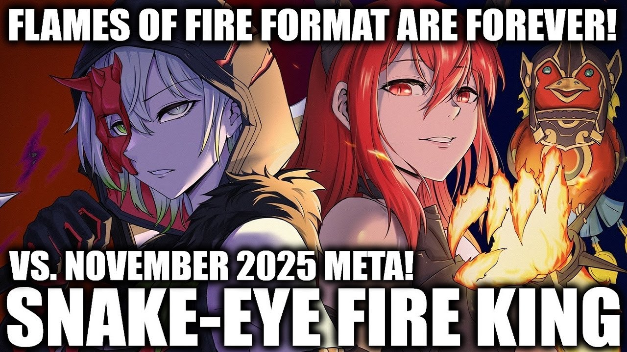 (Master Duel) FIRE FORMAT FOREVER!!! - Snake-Eye Fire King (November 2025)