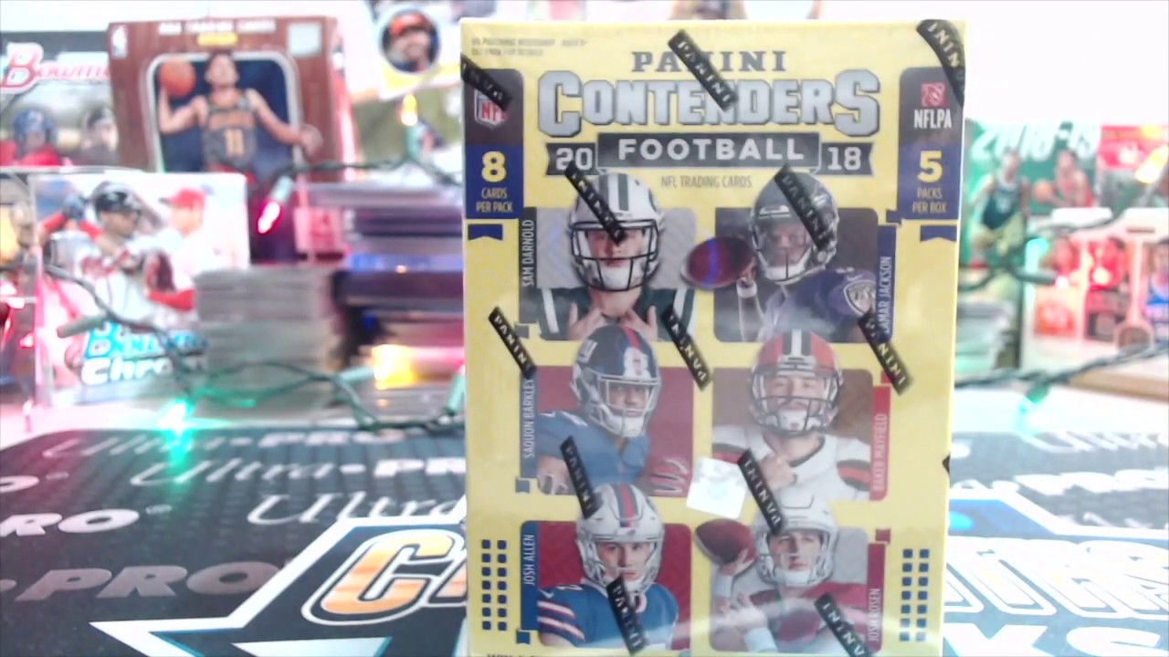 2018 Contenders Football Blaster Box