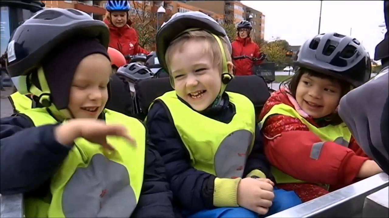 Cykelbussen i Malmö