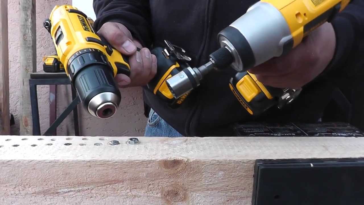 TALADRO ATORNILLADOR VS  ATORNILLADOR DE IMPACTO