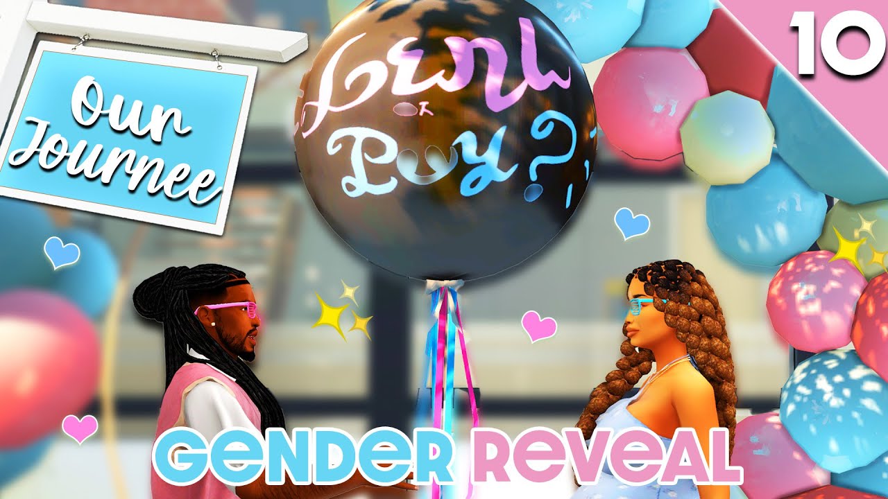 GENDER REVEAL⭐OUR JOURNEE 💛#10 IT'S A ...❔💛 The Sims 4