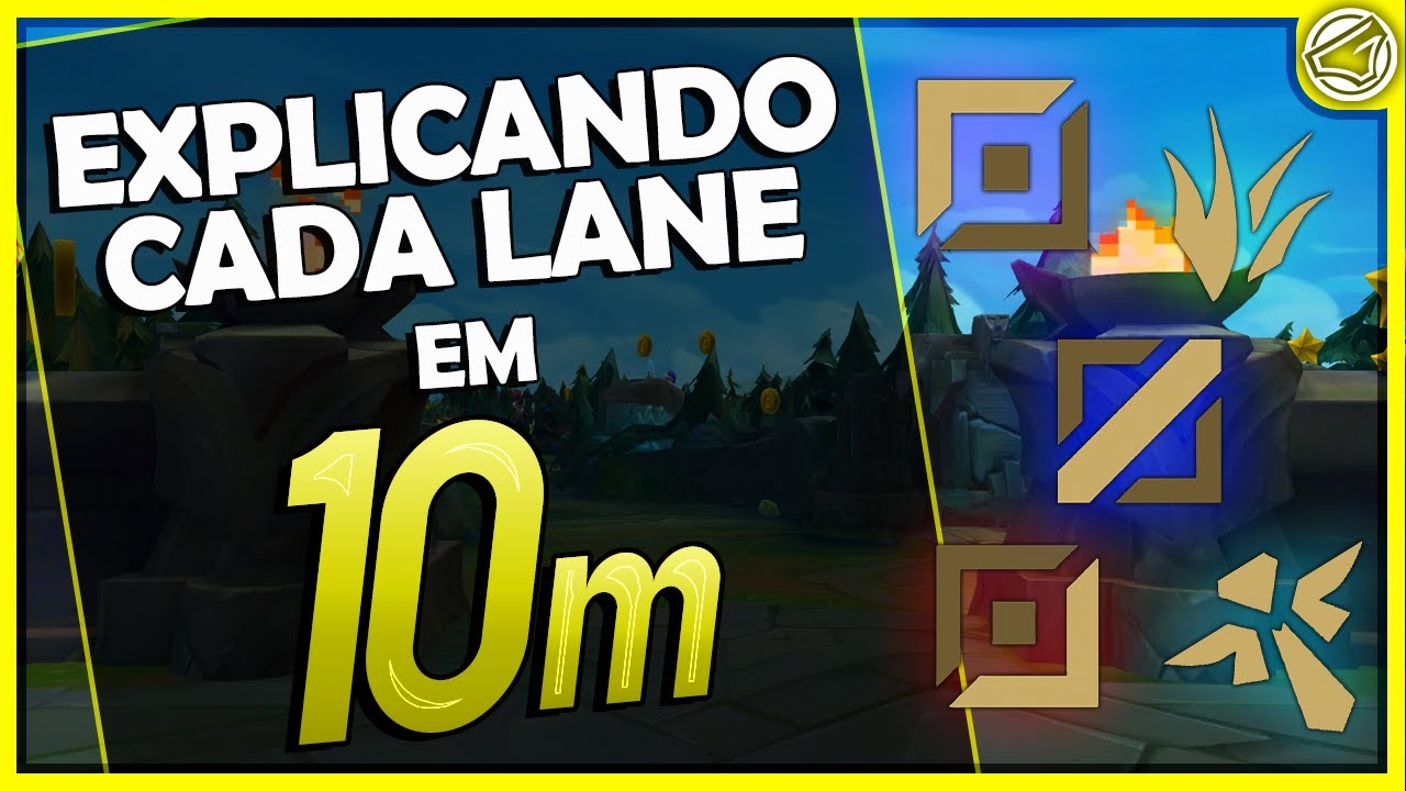Guia Para Iniciantes #1 2020 - Funções de CADA LANE em 10 minutos! Como Jogar LoL 2020