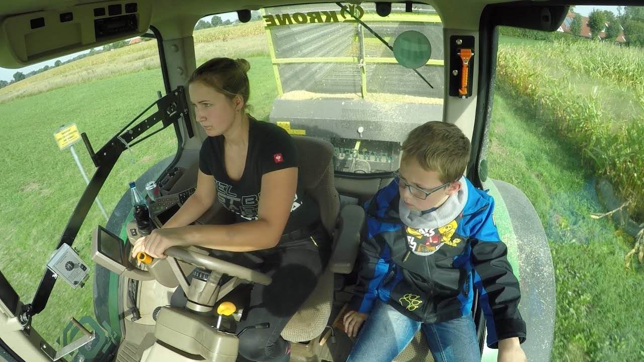Frauenpower und Terra Trac - LU Geiger-Rhede - CLAAS Jaguar 960 TT