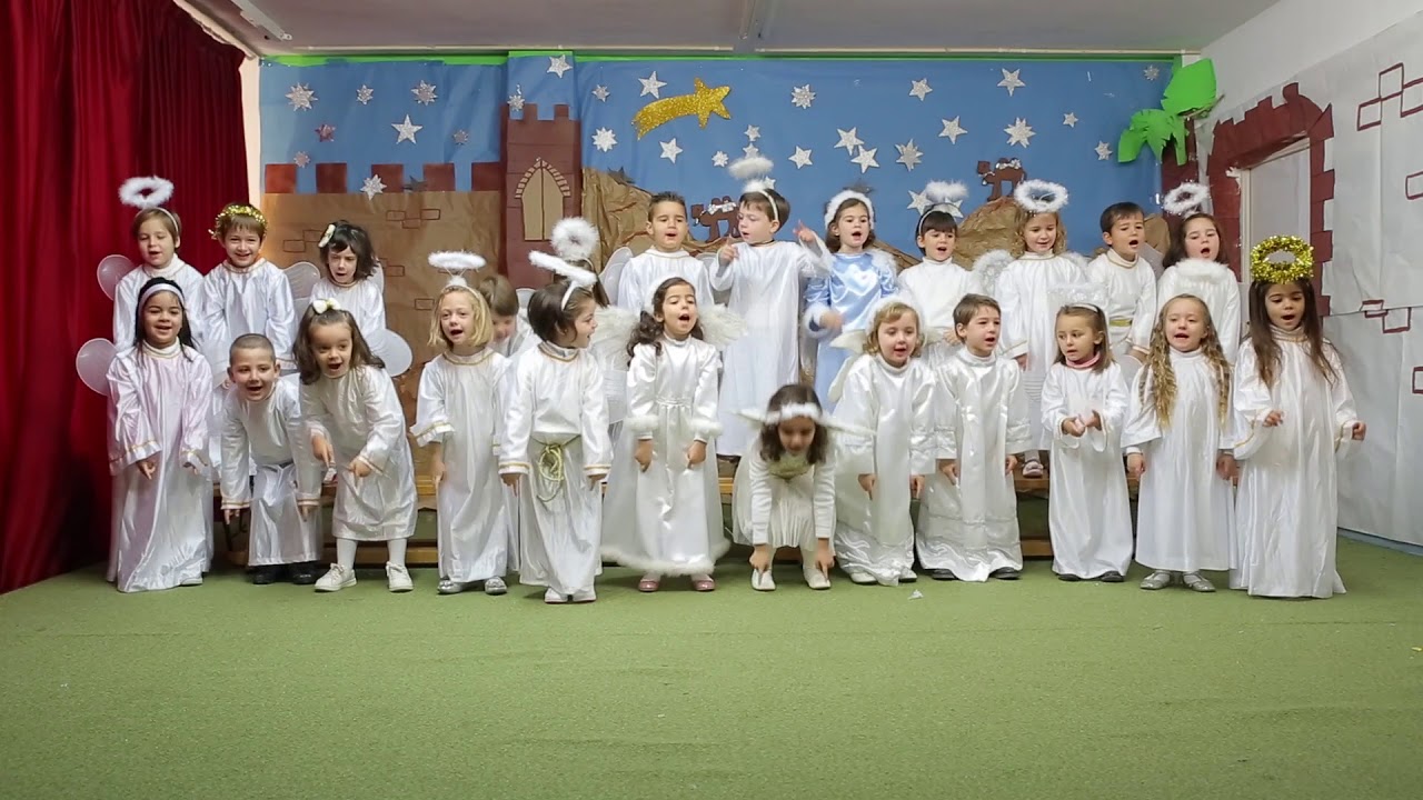 Actuación Navidad 4 años clase azul