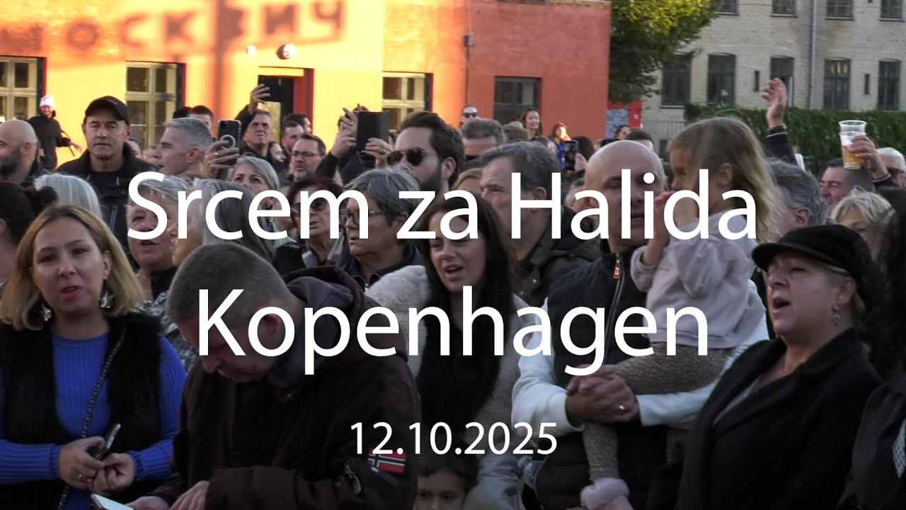 Srcem za Halida -Kopenhagen