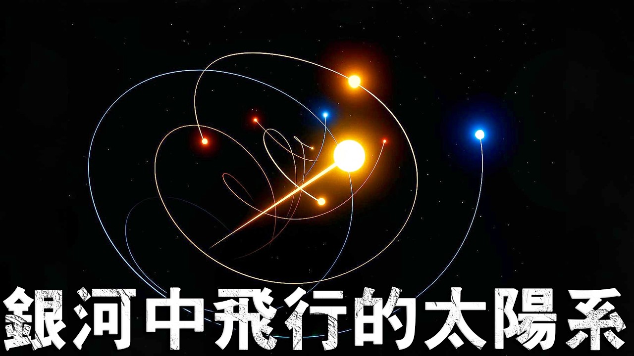 太陽系在銀河系中是怎麼移動的？
