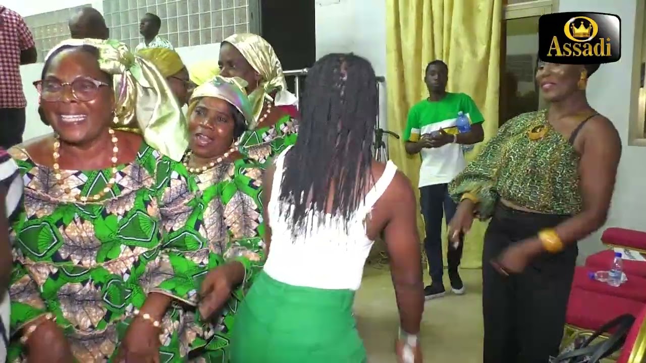 BONNE ANNÉE GBOKLE 2024 A ABIDJAN PRESTATION LIVE DE SERGE ET SIGON