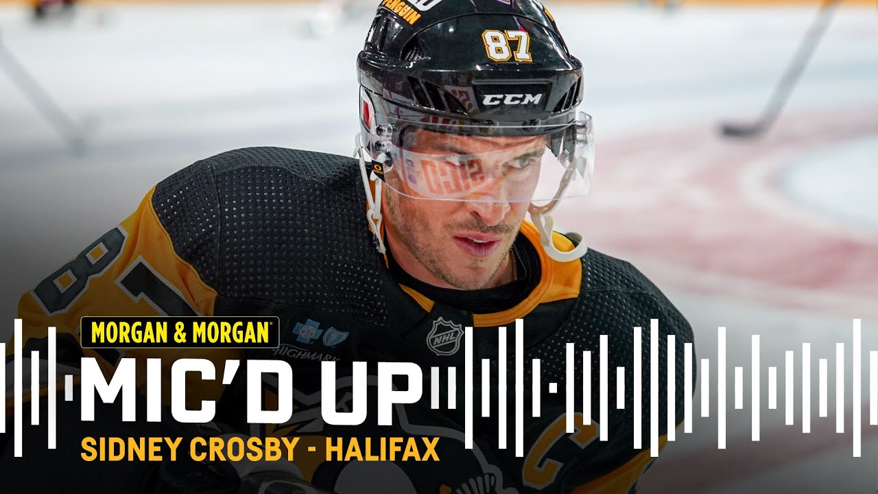 Sidney Crosby: Mic'd Up in Halifax | Pittsburgh Penguins