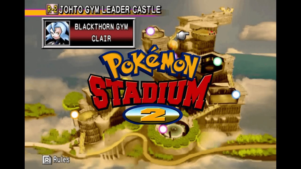 Спортзал Blackthorn (только аренда) — Pokemon Stadium 2