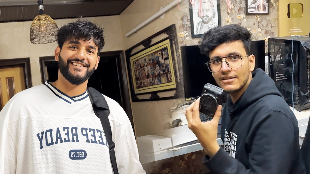 Nischay ne Abhishek ko New Setup Gift Kiya