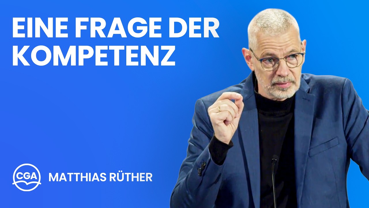 Für wie kompetent hältst du dich?  - Matthias Rüther (Gastreferent)
