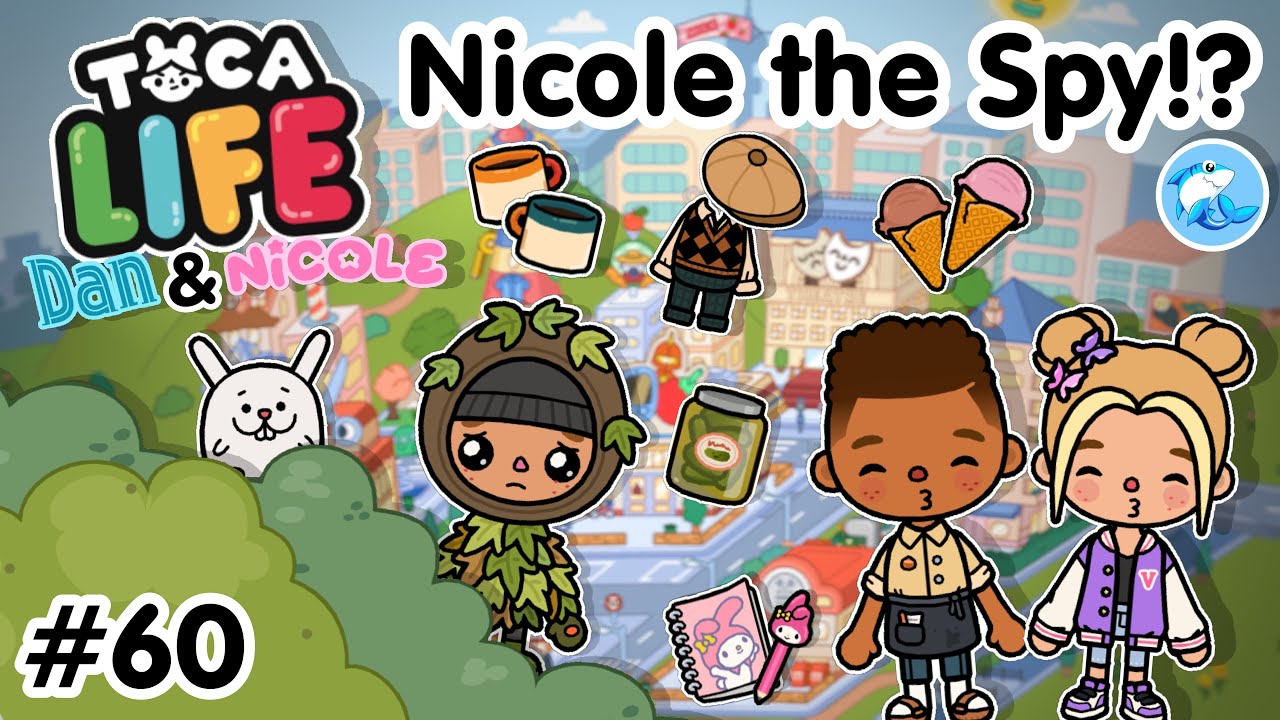 Toca Life City | Nicole the Spy!? #60 (Dan and Nicole series) | Toca Boca | Toca Life World 🌎