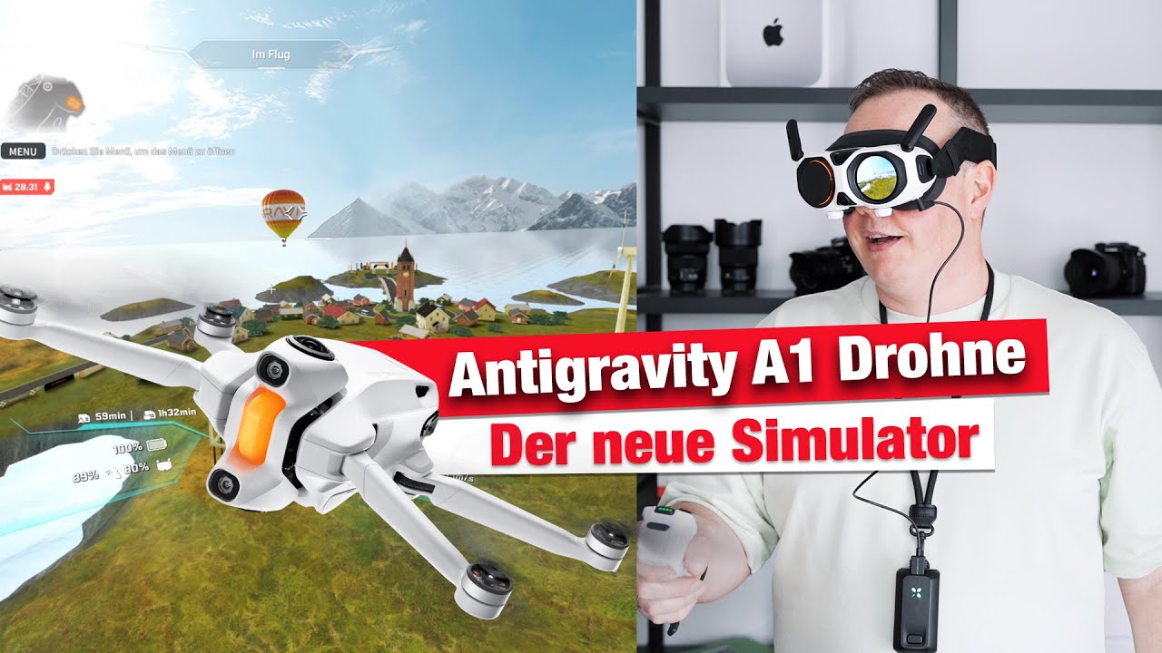 Antigravity A1 Drohne - So lernst Du besser zu fliegen - Test des neuen Flugsimulator