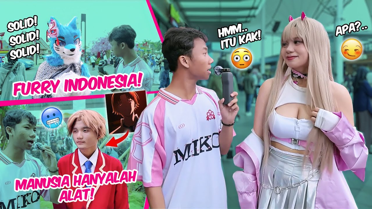 Viper NIKKE in Real Life!😍 Wawancara Wibu di Summarecon Mall Bdg (Part 1)