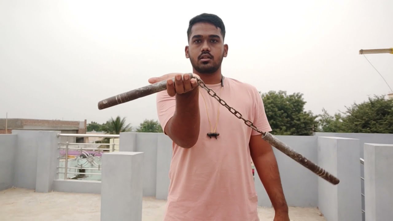 nunchaku advanced thumb roll+front wrist roll in hindi | #nunchaku #nunchucks #brucelee #shanwaz