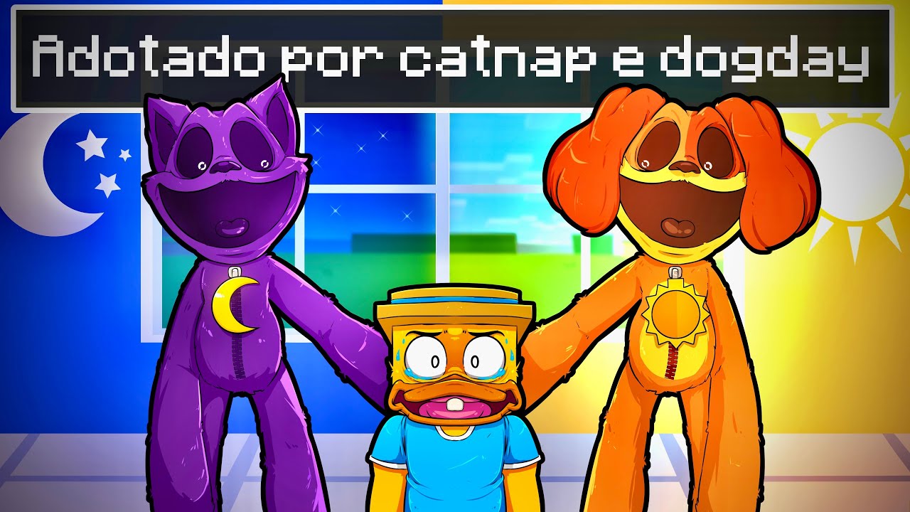 FUI ADOTADO PELA FAMÍLIA CATNAP E DOGDAY!