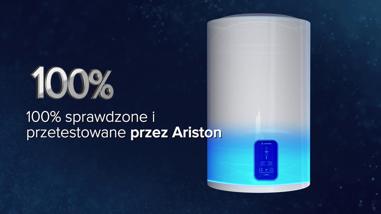 Lydos - elektryczne pojemnościowe podgrzewacze wody marki Ariston