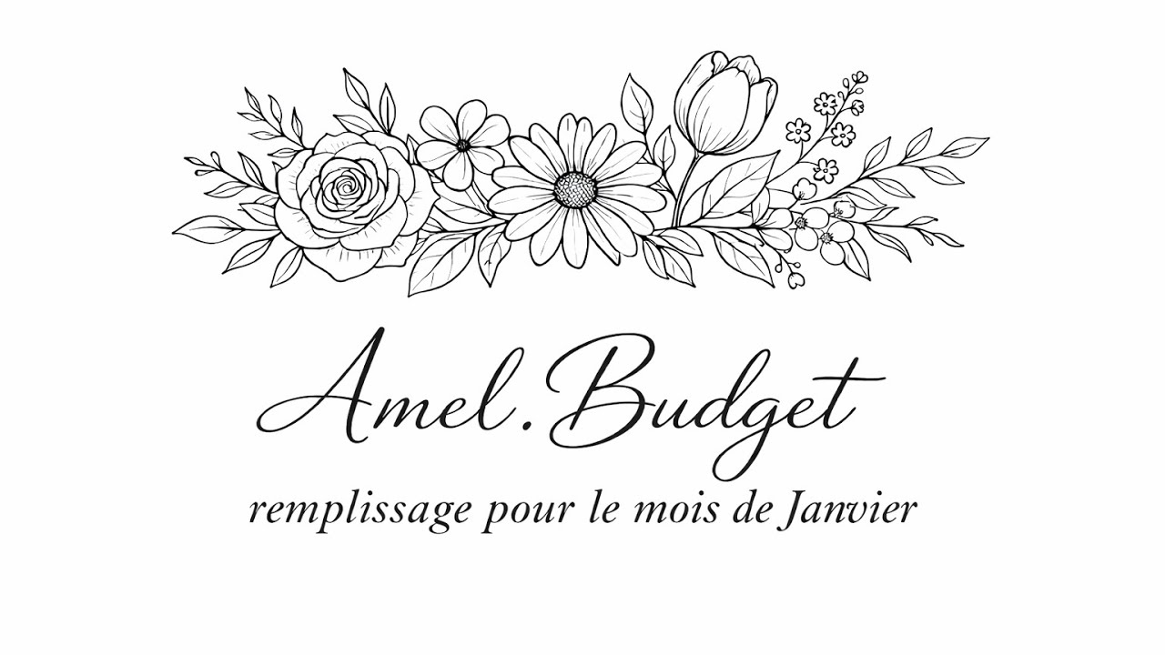 Budget Janvier 2026 #nouveaudepart #enveloppe #economie 