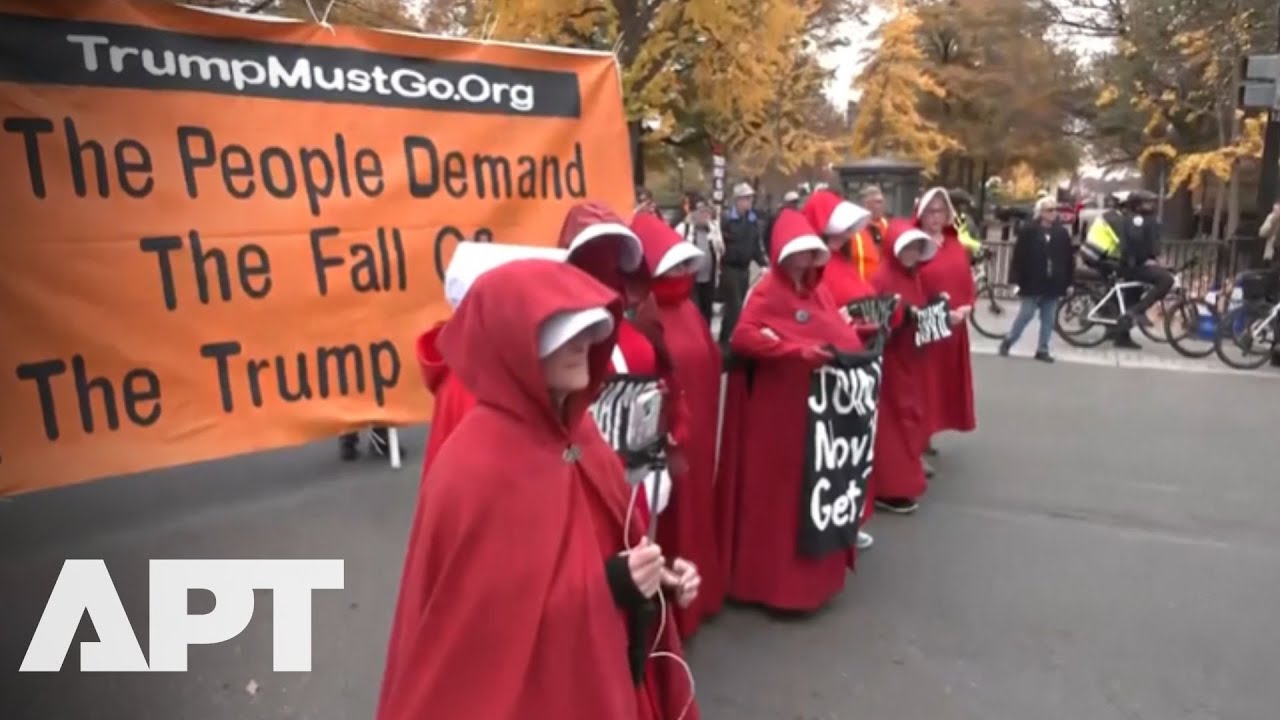 ‘Trump Must Go’: Activists Wrap White House in Crime Scene Tape | APT