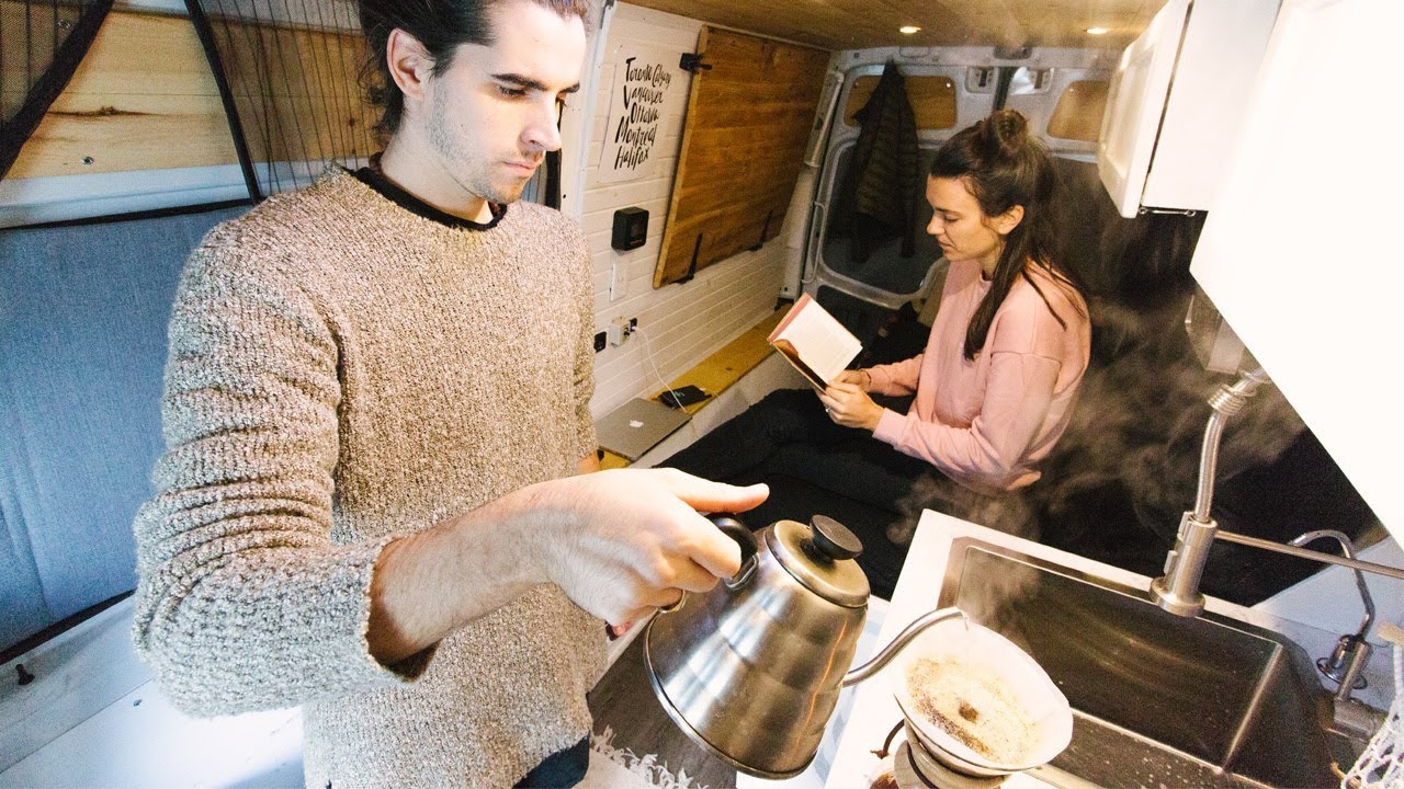 Van Life: Day in the Life | VICE Feature + Office Tour | Eamon & Bec