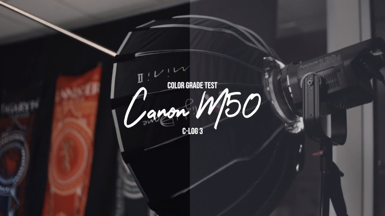 Canon M50 Clog-3 | Color Grade Test