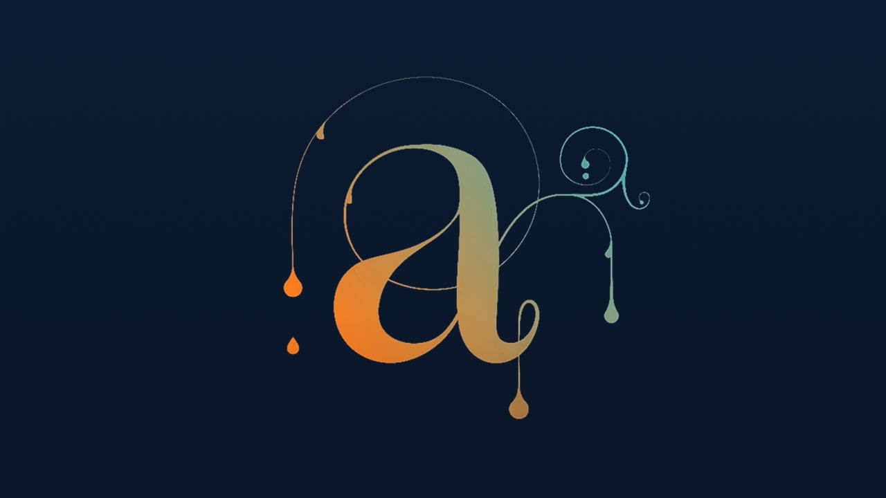 Design Exercise #31 - Use the width tool to create your Own Curvy Letter