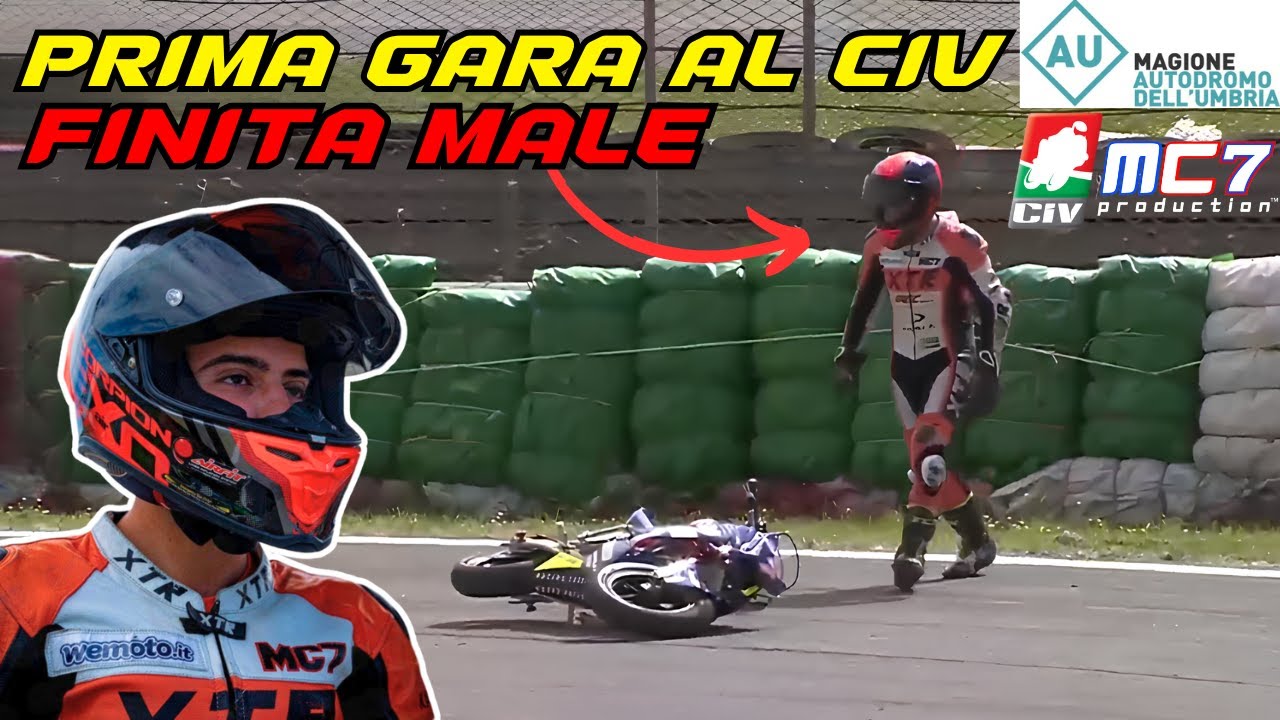 DEBUTTO COL BOTTO AL CIV JUNIOR - Primo GP all'Autodromo dell'Umbria