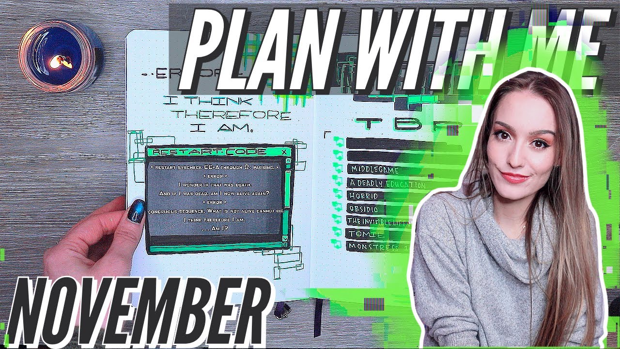 NOVEMBER BULLET JOURNAL | GLITCH