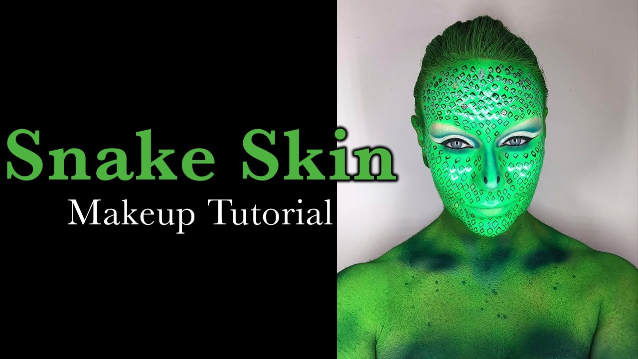 Snake Skin 🐍 Makeup Tutorial