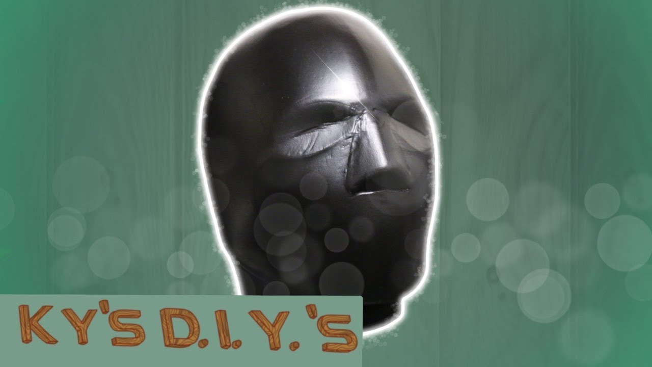 How to make a custom mannequin head| Ky's D.I.Y.'s