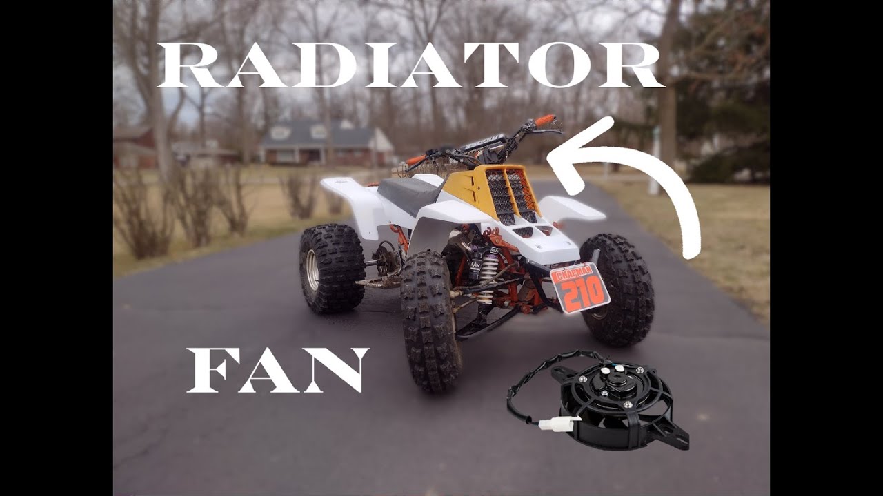 Yamaha Banshee Cooling Fan Installation