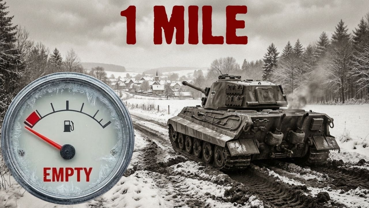 1 Mile. That's How Close Germany's Best Panzers Got Before Their Engines Died