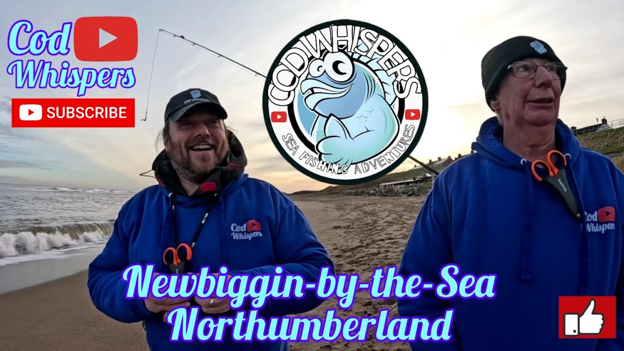 Sea Fishing at Newbiggin-by-the-Sea Northumberland